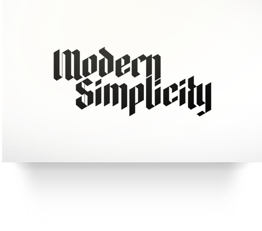 Modern Simplicity